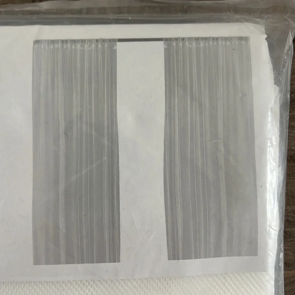 IKEA Lill Sheer Mesh Curtain Panels
